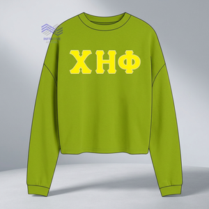 เสื้อสเวตเชิ้ตผ้าฝ้าย 100% พิมพ์ลายด้านหน้าสำหรับผู้หญิงชิ เอต้า ฟี - Product Image 3
