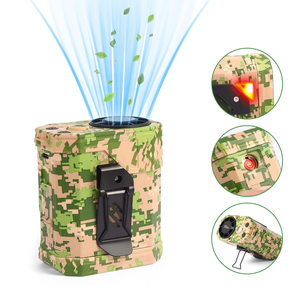 2026 Portable Waist-mounted <b>Fan</b> with Lighter Night Light Handheld 10000mAh High-speed Long Battery Life - Product Image 1