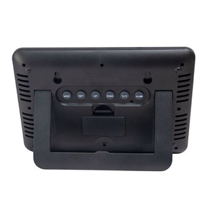 EMAF大型ディスプレイ日時月年日目覚まし時計室内温度ウォールテーブル電池式12/24Hデジタル時計 - Product Image 6