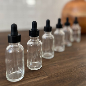 15ml 1oz 30ml 60ml 120ml 4oz Clear Boston Round Essential Oil Hair Oil <span class=keywords><strong>Botella</strong></span> cuentagotas de vidrio con cuentagotas - Product Image 3