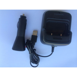 Walkie Talkie Vehicle Charger With Usb <b>Cable</b> For Charging <b>Battery</b> Pack - Product Image 1