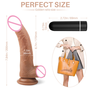 Дилдо с присоской, огромный реалистичный вибратор-дилдо 12 дюймов для женщин, вибратор-дилдо Godes для женщин - Product Image 3