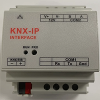 Enrutamiento IP Interfaz IP KNX Descargador KNX Gateway Knxip KNXIP