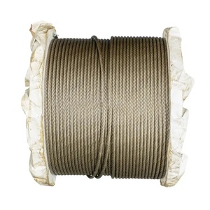 Câbles en acier pour ascenseur 8*19s+NFC 1/4\" 5/16\" 3/8\" 1/2\" 5/8\" pouces 1370/1770 - Product Image 3