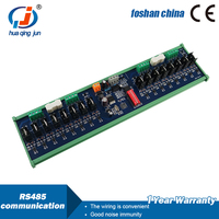 Huaqingjun 16 canaux RS485 Communication PLC carte d'extension DC Modbus RTU protocole collecteur de données avec détection de temporisation