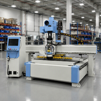 Fraiseuse CNC 3 axes de haute qualité 1300x2500mm pour la production de panneaux de bois, de meubles et de portes, robuste et stable
