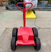 SHINEWELL Chariot électrique métallique personnalisé pour enrouleur de machine, idéal pour structures gonflables commerciales