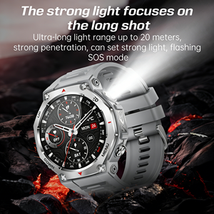 <span class=keywords><strong>Montre</strong></span> connectée élégante AMOLED avec suivi d'activité, étanche 5 ATM, longue autonomie de la batterie et design unisexe - Cadeau - Product Image 2