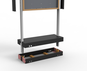 <span class=keywords><strong>Écran</strong></span> LCD lisible à la lumière du soleil <span class=keywords><strong>de</strong></span> 55 pouces, affichage double face pour boutique, affichage numérique LCD pour fenêtre publicitaire - Product Image 4