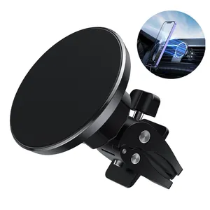 TENCHEN Strongest Magnet Power Magnetic Car Phone Holder 360 Rotation Adjustable Air Vent Phone Mount Stand Magnetic Car Mount