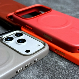 เคสหนังกลับพรีเมียม ขึ้นรูปด้วยความร้อน หุ้มรอบตัวเครื่อง ดีไซน์วงแหวนแม่เหล็กยกสูง สำหรับ iPhone 17 Pro Max - Product Image 4