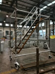 قاعدة جاك فولاذية مجوفة وصلبة للسقالات مع برغي للبناء - Product Image 5