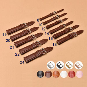 천연 가죽 시계 스트랩 12mm 14mm 16mm 18mm 20mm 22mm 24mm 남성용 가죽 팔찌 벌크 스마트워치 밴드 - Product Image 2