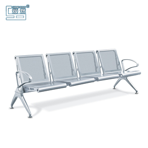 Chaises d'attente de conception moderne, bon marché, de bonne qualité, pulvérisation, 4 places, chaise d'attente pour barbier - Product Image 2