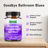 Cápsulas de Suplemento para la Próstata de Alta Calidad con Antioxidantes, Vitamina E, Vitamina B-6 y Zinc, para el Bienestar Masculino y la Salud de la Próstata