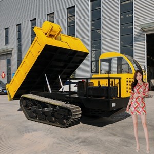 Garden <b>Track</b> <b>Dumper</b> 3 Ton Small Crawler Dump 1000KG 3000KG Mini <b>Dumper</b> - Product Image 5