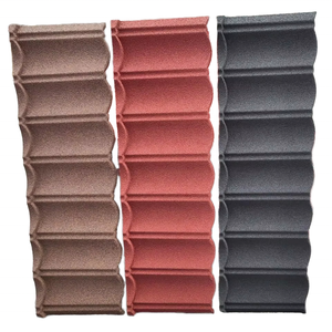 Mới Ban Đầu Chống Phai Az50 Không Thấm Nước 0.65Mm 1355Mm Bắc Cực Màu Xanh La Mã Gạch Thẩm Mỹ Đá Tráng Euro Ngói Lợp Châu Phi - Product Image 1