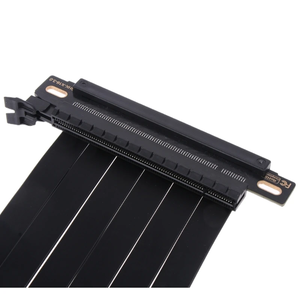 PCI-E3.0/PCI-E 4.0 X16 Riser Cable High Speed Flexible Extender Riser Cable Card 90/180 Degrés <span class=keywords><strong>Vertical</strong></span> Mount GPU ITX PC Connect - Product Image 6