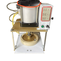 Machine à presser la pâte à pizza à pression d'air, machine à étaler la pâte à pizza automatique, 6-20 pouces, machine à faire des naan et des tortillas personnalisable, usage commercial