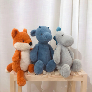 30cm Ins Style Super Doux Jouet Dinosaure En Peluche Renard Dragon Stegosaurus Dino Oreiller en Peluche avec Remplissage PP Coton - Product Image 1
