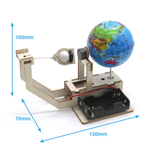 Science Physics <b>Model</b> <b>Kit</b> 150mm x 70mm x 100mm Wooden Educational Toy For Kids Age 7-9Y - Product Image 1