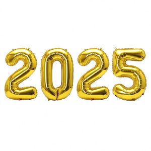 Wholesale High Quality 16Inch <b>Balloons</b> Happy New Year 2025 Home <b>Decor</b> Globos Party <b>Decoration</b> Sets - Product Image 5