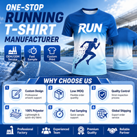 T-shirt d'entraînement sportif personnalisé en polyester 100% avec impression numérique, directement de l'usine, pour équipes, commande en gros, OEM, ODM, T-shirts par sublimation