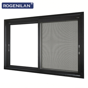 Fenêtre coulissante extérieure en aluminium imperméable ROGENILAN pour balcon, double vitrage Low-E avec moustiquaire - Product Image 3