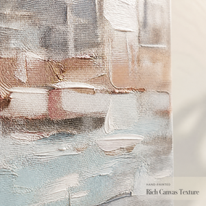 <span class=keywords><strong>Peinture</strong></span> sur toile murale « Port Côtier » avec <span class=keywords><strong>bateau</strong></span>, 100x100cm, style méditerranéen, pour décoration de salon, prête à accrocher - Product Image 3