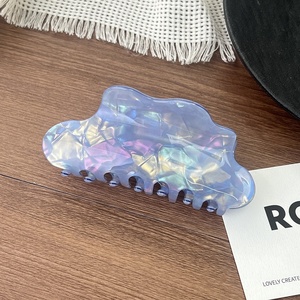 Pinza de Pelo Grande Estilo Europeo Americano Coreano, de Acetato, para Mujer, Ecológica, para Uso Diario, 10 cm, para Uso en el Hogar - Product Image 3