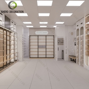 Conception de comptoir de pharmacie écologique et durable, design moderne d'intérieur de pharmacie pour l'affichage des médicaments - Product Image 3