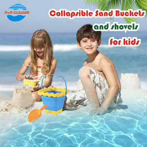 DADI OEM y ODM Venta al por mayor Silicon 2.7L Sand Castle Bucket Cubos plegables de agua <span class=keywords><strong>Cubo</strong></span> de <span class=keywords><strong>playa</strong></span> <span class=keywords><strong>plegable</strong></span> - Product Image 3