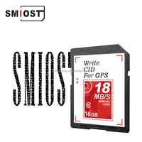 SMIOST réinscriptible GPS cartes hors ligne mise à jour logiciel de navigation CID carte mémoire SD 16 Go