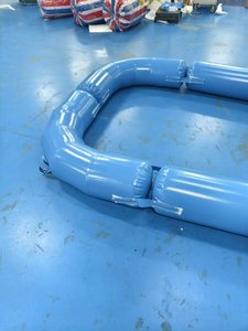 Pista de Carreras Inflable de PVC Personalizada para Interiores/Exteriores y Juegos de Autos de Choque para Niños en Parques de Trampolín - Product Image 5