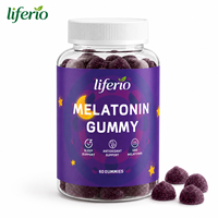 Gummies Vitaminées pour le Sommeil des Adultes Marque Blanche Saveur Raisin 60 Unités Complément Alimentaire Endormissement Rapide Soulagement du Stress Non Stimulant