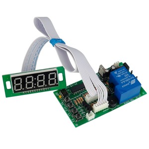 Placa de control de tiempo JY-15B de 12V con pantalla de 4 dígitos y fuente de alimentación para bomba de agua, lavadora, sillones de masaje y cargadores - Product Image 1