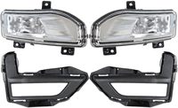 Topzonauto Nouveau pare-chocs avant en plastique avec calandre et feux antibrouillard pour Rogue S/SL/SV 2017-2020 OE 623106FL0B