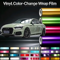 Pabrik Stiker Vinyl Langsung dari Pabrik TPU Chameleon Hijau Self Healing Hidrofobik 400+ Warna Warna Kustom PPF Film Pelindung Cat