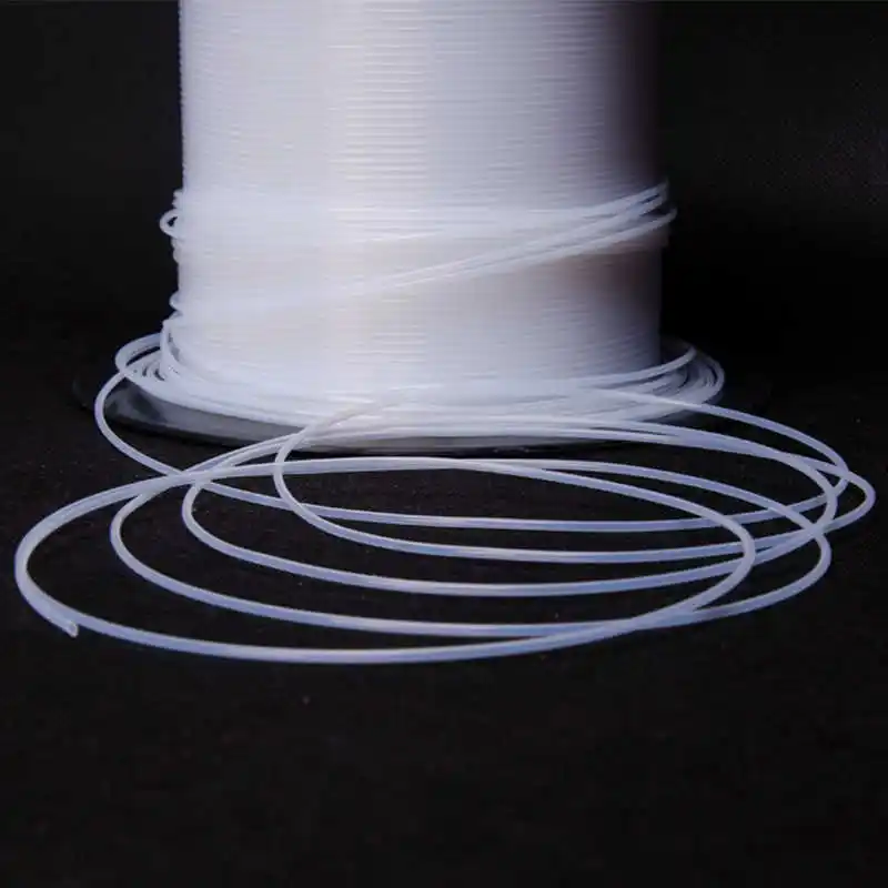 Vierge Fep Tube 100% te flon tuyau tuyau Ptfe Matériau Tube Tuyau En Plastique Ptfe Capillaire Tube Liquide Haute Qualité zèbre tuyau