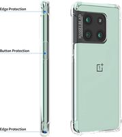 Coque transparente en TPU antichoc pour OnePlus 10T Nord CE4 Lite avec coque arrière transparente pour téléphone portable pour OnePlus 13 Ace 5 Pro