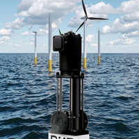 Pompe centrifuge en acier inoxydable série BVE, ultra haute pression, moteur CC 0,5 CV pour l'énergie éolienne