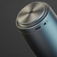 Nouveau mini diffuseur d'arômes portable ultrasonique sans eau rechargeable de 65 ml, pulvérisation automatique intelligente pour voiture et maison