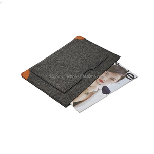 Bolsa de Fieltro Personalizada para Archivos, Maletín de Fieltro para Computadora, Bolsas de Almacenamiento para Materiales de Reuniones, Carpetas con Botones, Paquete de Archivadores para Laptop - Product Image 4