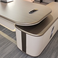 Boss Desk Manager Executive ufficio scrivania tavolo Ceo di lusso tavolo capo scrivania per ufficio