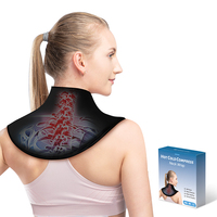 Coussin chauffant pour épaule, cou et dos, utilisable au micro-ondes, chaud et froid, pour soulager la douleur