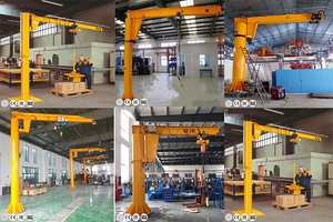 Grue à flèche cantilever à colonne rotative 1T 2T, fournie directement par l'usine - Product Image 3