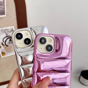 Moda piumino custodia per telefono per <span class=keywords><strong>iPhone</strong></span> 17 16 15 14 12 13 <span class=keywords><strong>11</strong></span> <span class=keywords><strong>Cover</strong></span> posteriore <span class=keywords><strong>protettiva</strong></span> antiurto per Samsung S23/s24/s25 ultra - Product Image 5