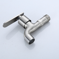 Robinet simple Style carré buse anti-éclaboussures robinet d'eau accessoires de salle de bain
