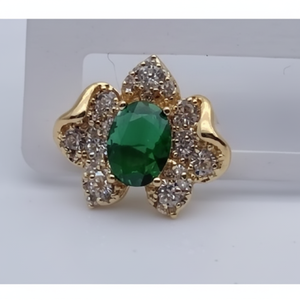 Orecchini con diamanti taglio principessa in oro rosa alla moda gioielli placcati in oro placcato per un fidanzamento con una lucentezza morbida e attraente - Product Image 1