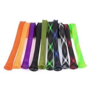 SEASKY 35mm X 170cm PET Fishing Rod Sock Sleeve Cover Braided Mesh Rod Protector Pole Gloves Fishing Tools